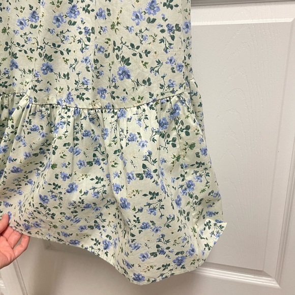 Abercrombie & Fitch Green Floral Midi Dress - Picture 9 of 13